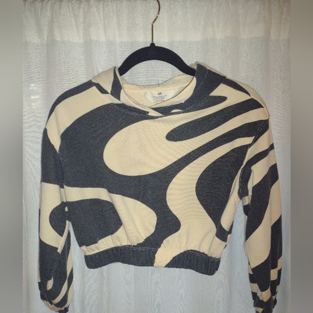 H&M cropped hoodie